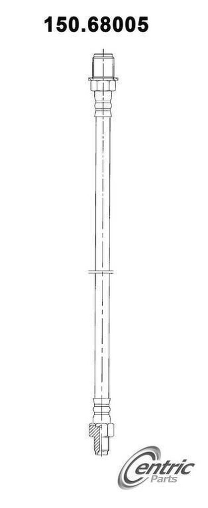 Brake Hydraulic Hose for 150, M1100, M800 Post Office, M800+More 150.68005