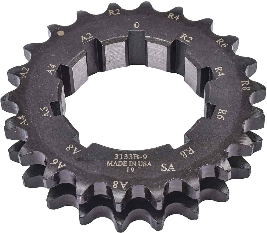 Roller Timing Chain Set | Fits GM LS Series Engines | Double Roller | Designed for Adjustable Cam Timing | Fits Cam Sprocket Design with 1 Position Sensor & Three Bolts