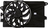 623050 Replacement Cooling Fan Assembly Compatible with Fiat 500