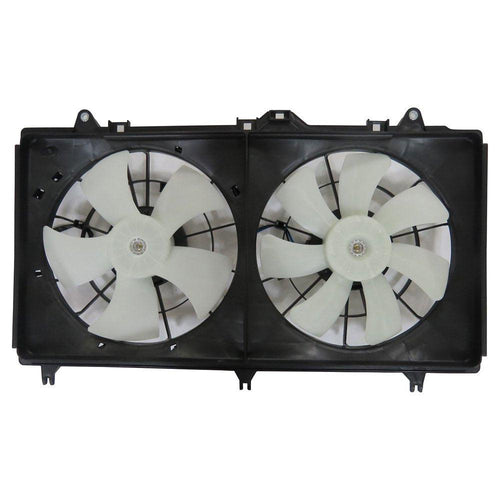 Dual Radiator and Condenser Fan Assembly Fits 2014 Chevrolet Camaro