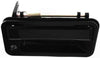 Door Handle Compatible with Chevy C/K Full Size P/U 88-00 Front RH and LH outside Smooth Black Metal W/Keyhole