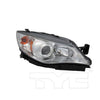 TYC Headlight Assembly for 12-14 Impreza 20-9121-80-9