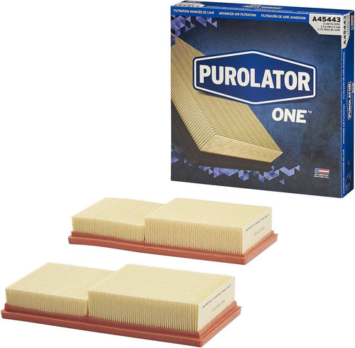 A45443 one Advanced Engine Air Filter Compatible with Select Chrysler and Merceds-Benz