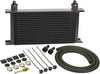 13403 Series 10000 Stacked Plate Transmission Oil Cooler 19 Row,Black