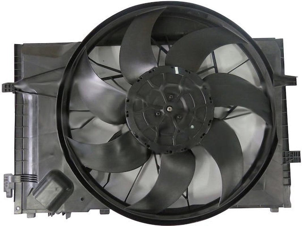 Radiator Fan Assembly - Compatible with 2002 - 2007 Mercedes-Benz C230 2003 2004 2005 2006