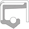 National Wheel Seal for Econoline, Station Bus 7834