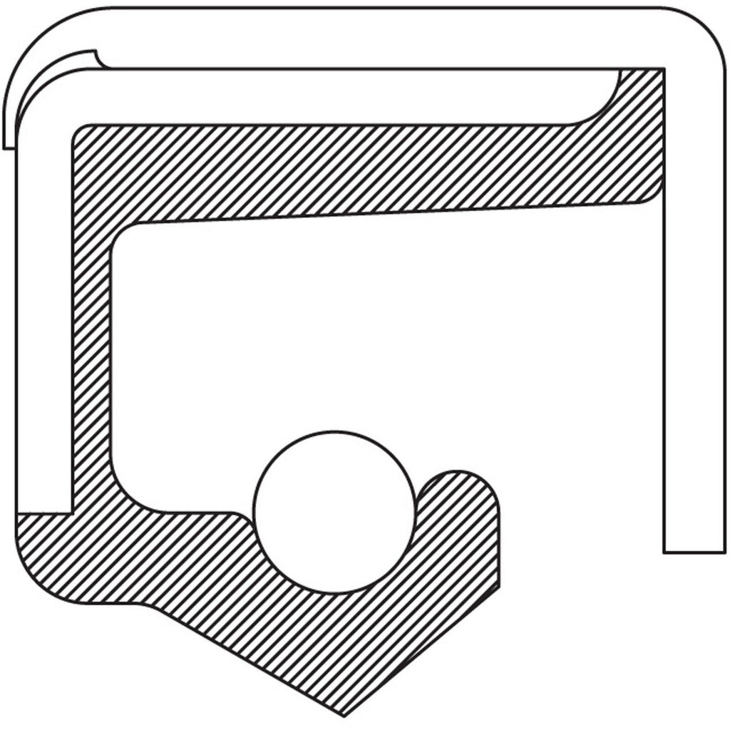 National Wheel Seal for Econoline, Station Bus 7834