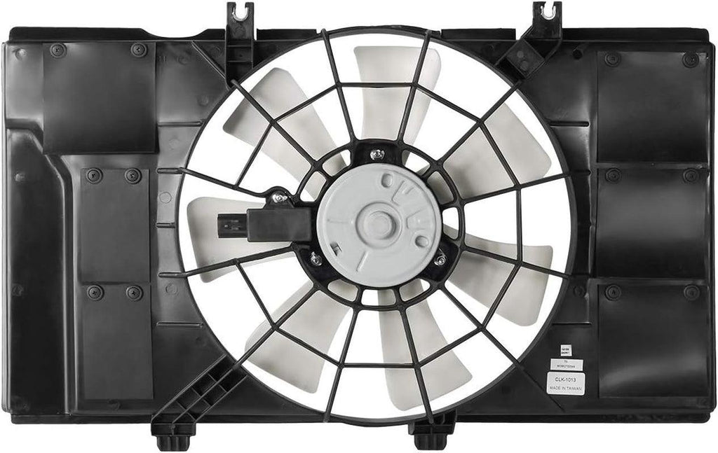OEM-RF-0070 Factory Style Radiator Cooling Fan Assembly Cooling Efficiency Improved Direct Replacement [Compatible with 00-01 Neon Fits 2. 0L Models]