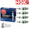 4 Pc NGK Iridium IX Spark Plugs 7001 BR8HIX 7001 BR8HIX Tune up Kit Wj