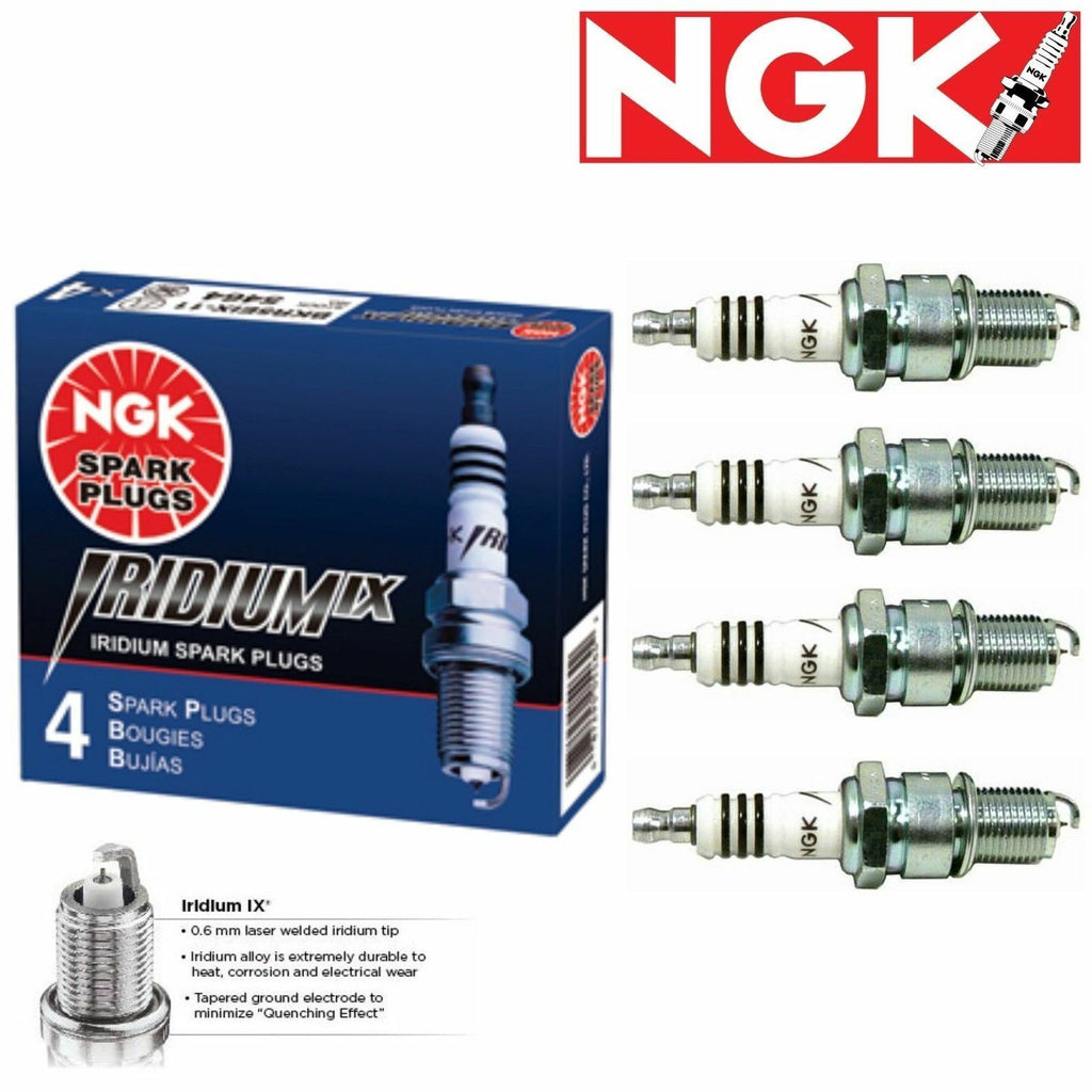 4 Pc NGK Iridium IX Spark Plugs 7001 BR8HIX 7001 BR8HIX Tune up Kit Wj