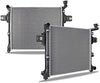 Plastic End-Tank Radiator Compatible with Jeep Commander 2006-2010