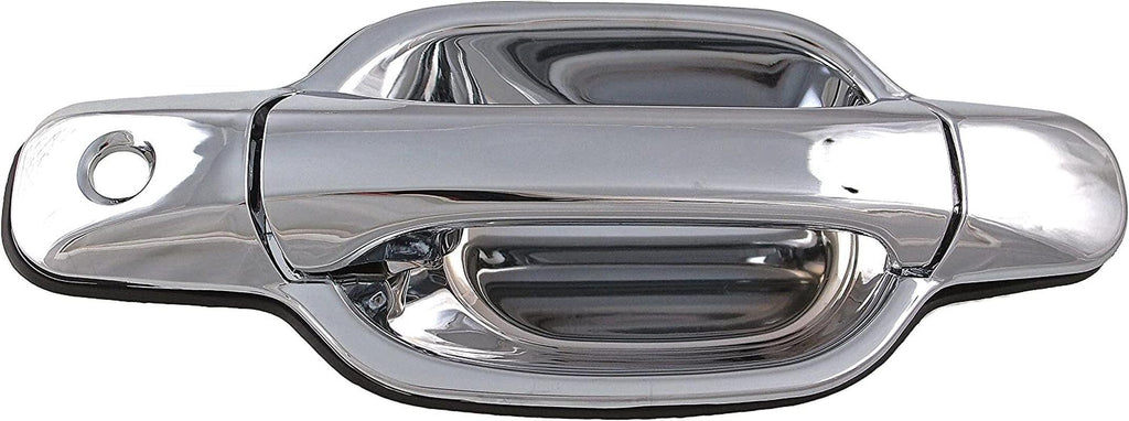Dorman 91160 Front Driver Side Exterior Door Handle Compatible with Select Chevrolet / GMC Models, Chrome
