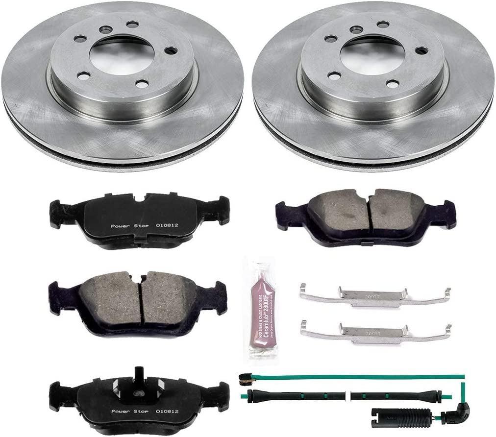 KOE868 Autospecialty Front Replacement Brake Kit-Oe Brake Rotors & Ceramic Brake Pads