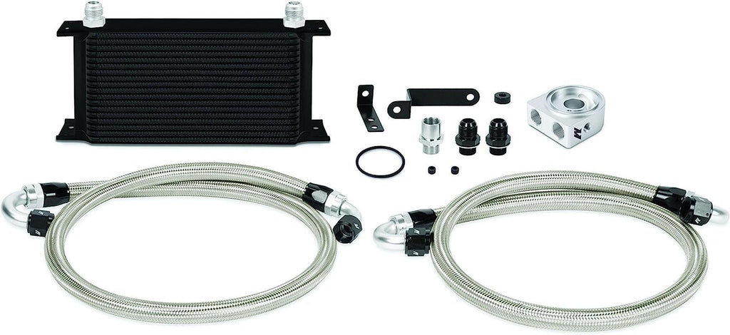 MMOC-STI-08BK Oil Cooler Kit Compatible with Subaru STI/WRX 2008-2021 Black