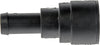 Dorman  Coolant Connector - Inlet/Outlet 3/4In. Tube X 5/8In. Hose Compatible with Select Models, Black, 1 Count (Pack of 1)