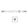 Centric Brake Hydraulic Hose for 02-08 Jaguar X-Type 150.20013