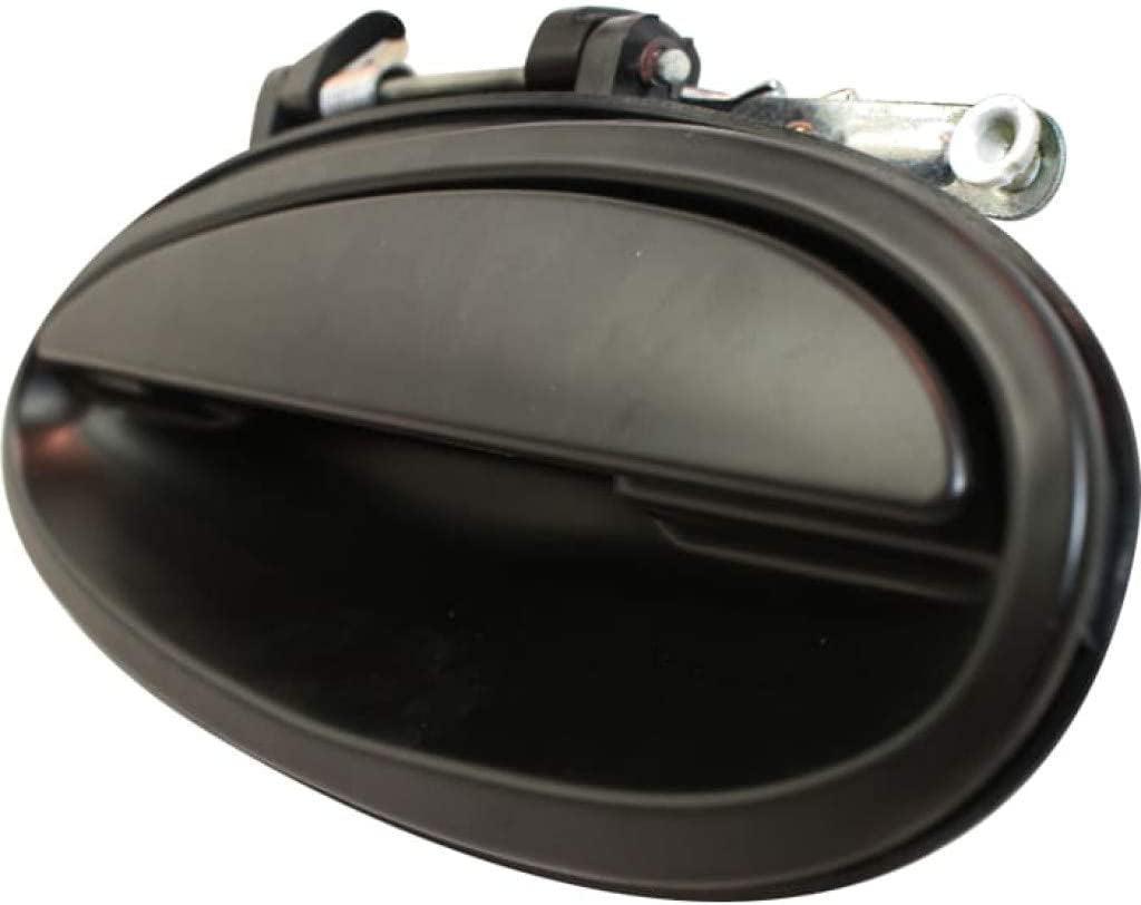 for Buick Park Avenue Exterior Door Handle Rear, Driver Side Smooth Black 1997-2005 | Trim: Base/Ultra | GM1520137 | 25699183