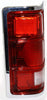 Tail Light for DODGE DAKOTA 87-96 LH Lens and Housing W/Chrme Outer Trim