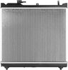 OEM-RA-13028 OE Style 1-Row Aluminum Core Radiator Compatible with 99-02 Suzuki Vitara 1.6L AT,20-3/8" W X 16-3/4" H X 5/8" D,1-5/16" Inlet / 1-5/16" Outlet