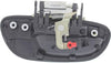 for Subaru Outback Exterior Door Handle Rear, Driver Side Primed (2005-2009) | Trim:All Submodels