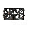 TYC Dual Radiator and Condenser Fan Assembly for 08-17 Lancer 622450