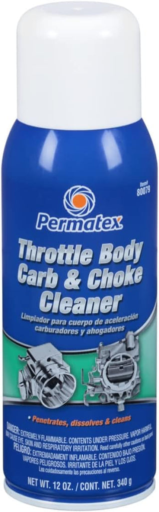 Permatex 80079 Motor Muscle Choke and Carburetor Cleaner, 16 Oz Aerosol Can