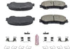 17-1737, Z17 Front Ceramic Brake Pads with Hardware