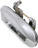 Front Exterior Door Handle Compatible with 2002-2009 Chevrolet Trailblazer/Gmc Envoy and 2002-2004 Oldsmobile Bravada All Chrome, Set of 2, Driver and Passenger Side