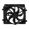 Dual Radiator and Condenser Fan Assembly Fits 2015 Nissan Sentra