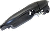 for Ford Focus Exterior Door Handle Front, Passenger Side Smooth Black (2000-2007) Trim:All Submodels