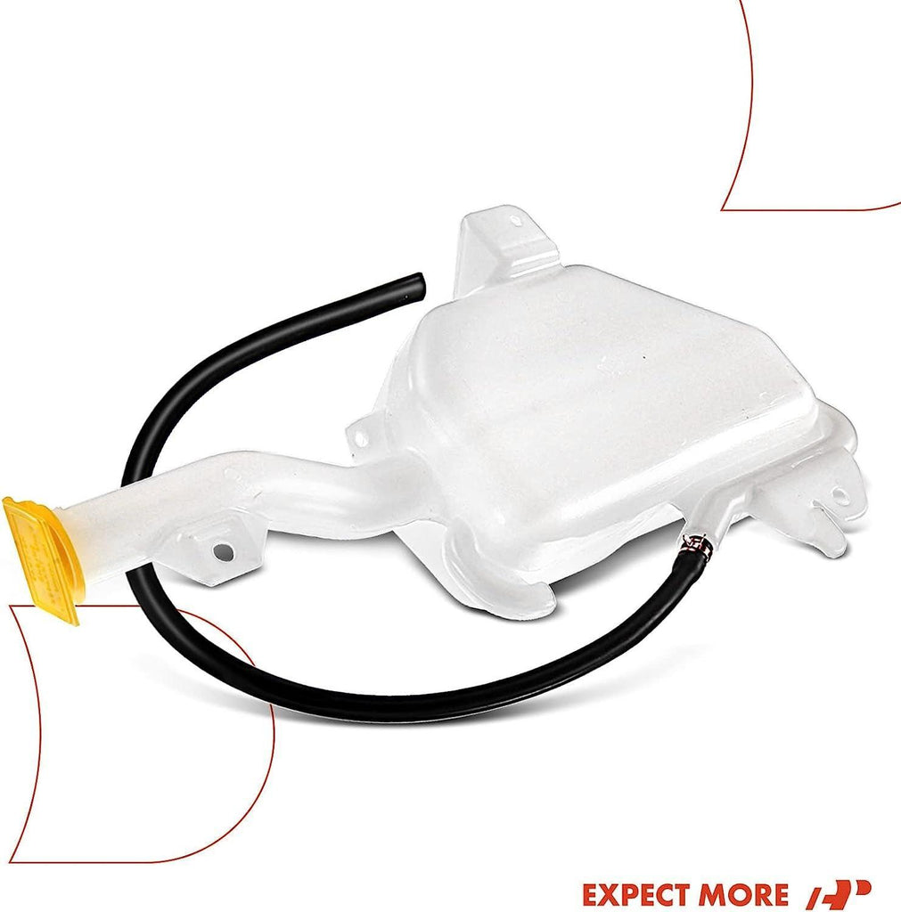 A-Premium Engine Coolant Overflow Recovery Reservoir Tank [W/Cap & Tubing] Compatible with Dodge Caravan Grand Caravan & Chrysler Town & Country 2004-2007, [2.4L 3.3L 3.8L]