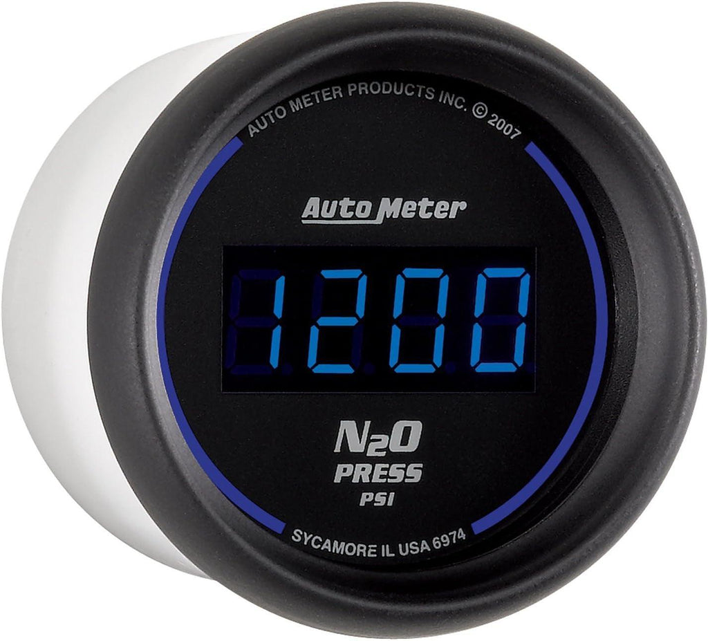 6974 Cobalt Digital 2-1/16" 0-1600 PSI Nitrous Pressure Gauge