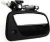Compatible with Toyota T100 Exterior Door Handle Front, Passenger Side Black Bezel with Chrome Lever (1993-1998) | with Key Hole | Trim:All Submodels | TO1311135 | 6921034020