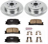 KOE1148 Autospecialty Rear Replacement Brake Kit-Oe Brake Rotors & Ceramic Brake Pads