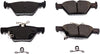 17-1808, Z17 Rear Ceramic Brake Pads with Hardware