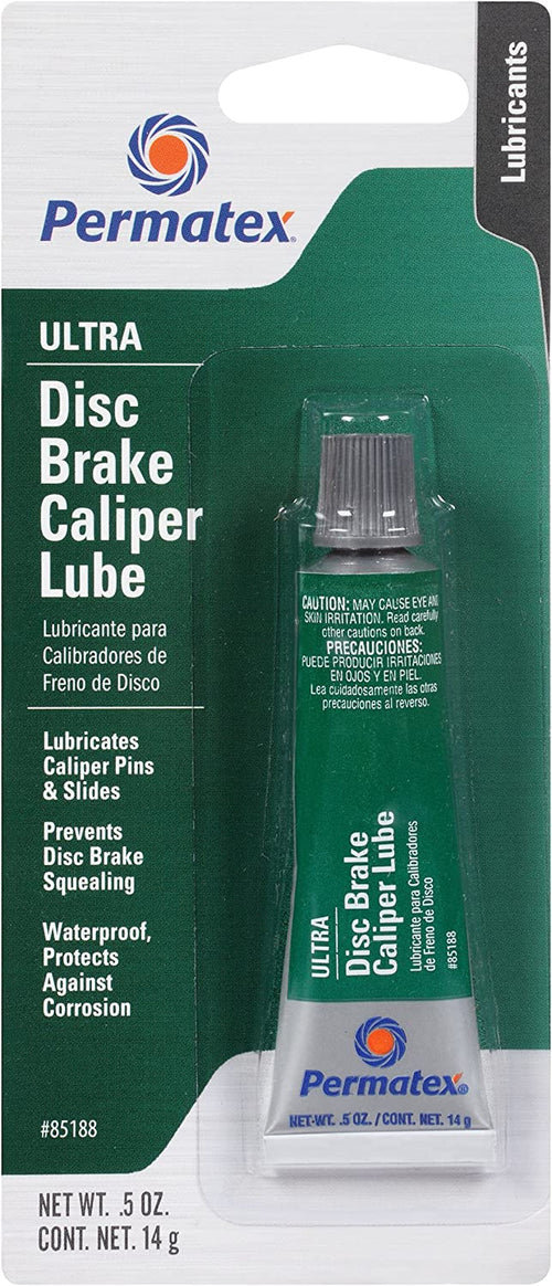 Permatex 85188-6PK Ultra Disc Brake Caliper Lube, 0.5 Oz. (Pack of 6)