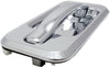 Rear Exterior Door Handle Compatible with 2003-2009 Hummer H2, Set of 2, Driver and Passenger Side, Chrome