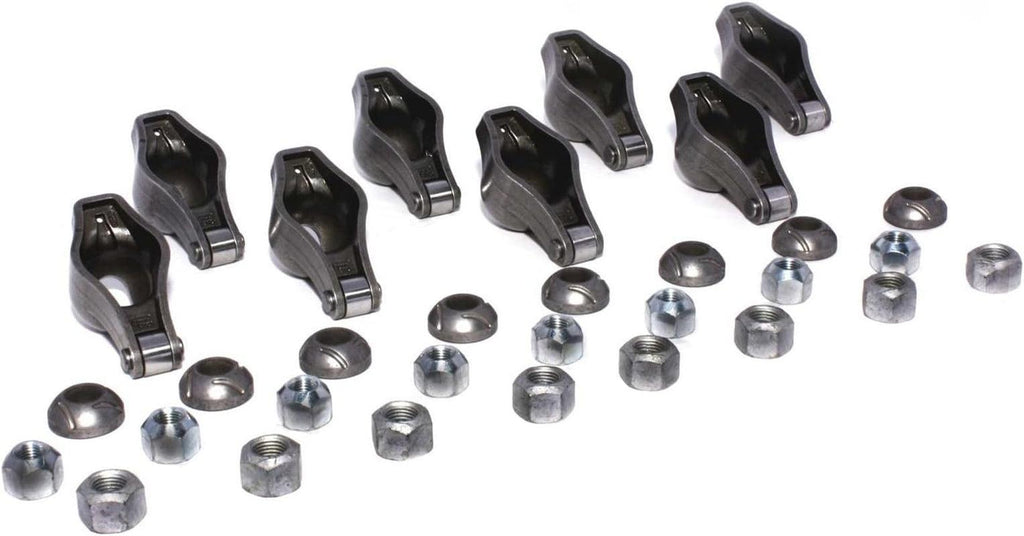 1451-8 Magnum Roller Rocker Arm with 1.52 Ratio and 7/16" Stud Diameter for Pontiac 265-455 Engine, (Set of 8)
