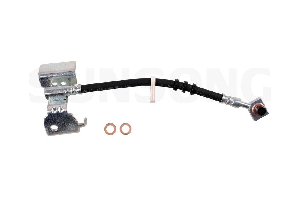 Sunsong Brake Hydraulic Hose for 05-14 Ford Mustang 2204648