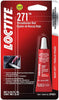 LOCTITE 271 Threadlocker for Automotive: High-Strength, High-Temp, Anaerobic, Heavy-Duty Applications, Works on All Metals | Red, 6 Ml Tube (PN: 37421-487232)