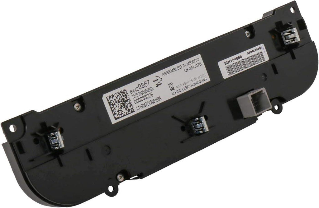 15-74967 Heating and Air Conditioning Control Panel