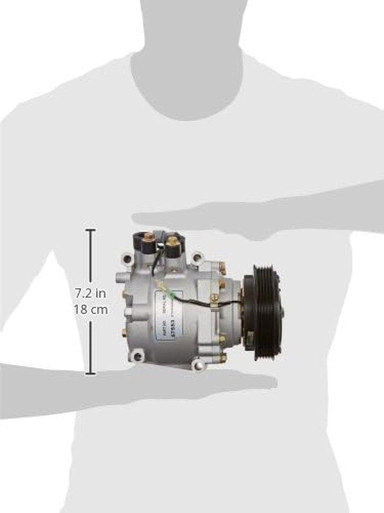 67553 Remanufactured Compressor with Clutch