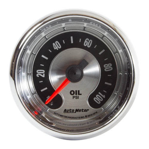 2-1/16 in. OIL PRESSURE 0-100 PSI AMERICAN MUSCLE - greatparts