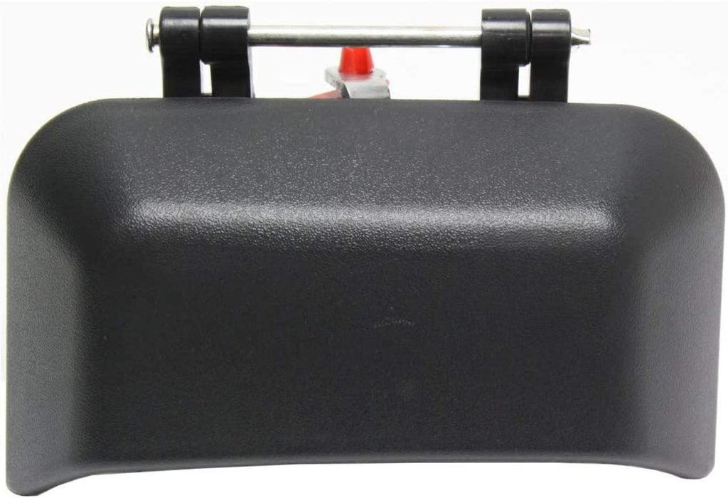 Compatible with Jeep Compass Exterior Door Handle 2007-2016 Driver Side Rear Textured Black | Trim:All Submodels | CH1520134 | 5115827AF