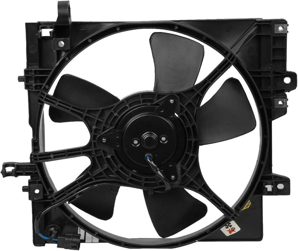 OEM-RF-0250 Factory Style Radiator Cooling Fan Assembly Cooling Efficiency Improved Direct Replacement [Compatible with 1999-2002 Forester / 1999-2001 Impreza]