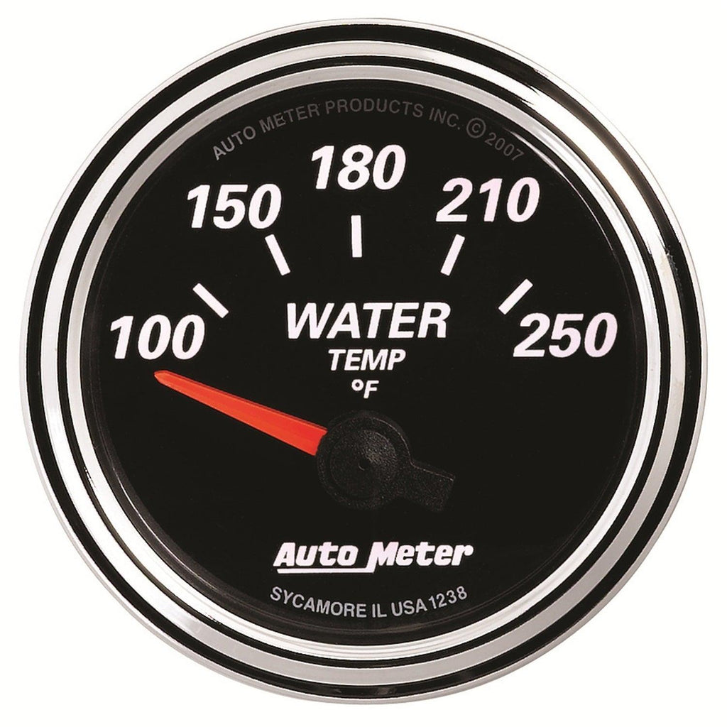 2-1/16 in. WATER TEMPERATURE 100-250 Fahrenheit DESIGNER BLACK II - greatparts