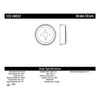 Centric Brake Drum for Prizm, Corolla 122.44032