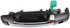 for Kia Sorento Exterior Door Handle Front, Driver Side Primed Bezel with Chrome Lever (2003-2009) | with Key Hole | Trim: EX | KI1310112 | 826503E021XX