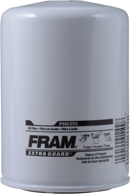 Extra Guard PH6355, 10,000 Mile Protection Spin-On Oil Filter