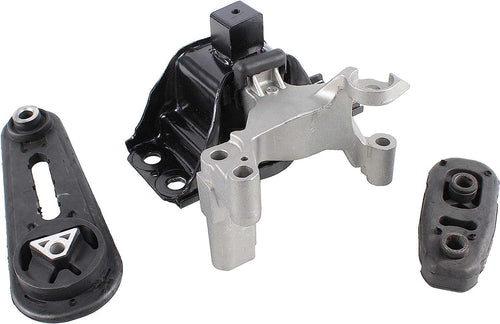 DNJ MMK1057 Complete Engine Motor & Transmission Mount Kit for 2007-2011 / Nissan/Sentra / 2.0L / Auto Trans / 3PCS